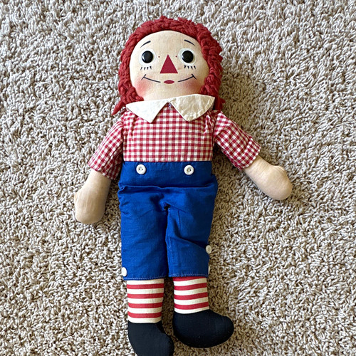Raggedy andy vintage doll - vintage,